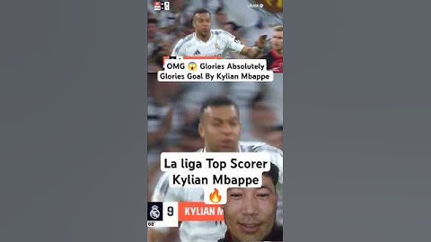 Kylian Mbappe Brilliant Goal Vs Mallorca #realmadrid #mallorca #mbappe #shorts
