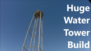 Water Tower Build Construction Of The Tontitown Water Tower