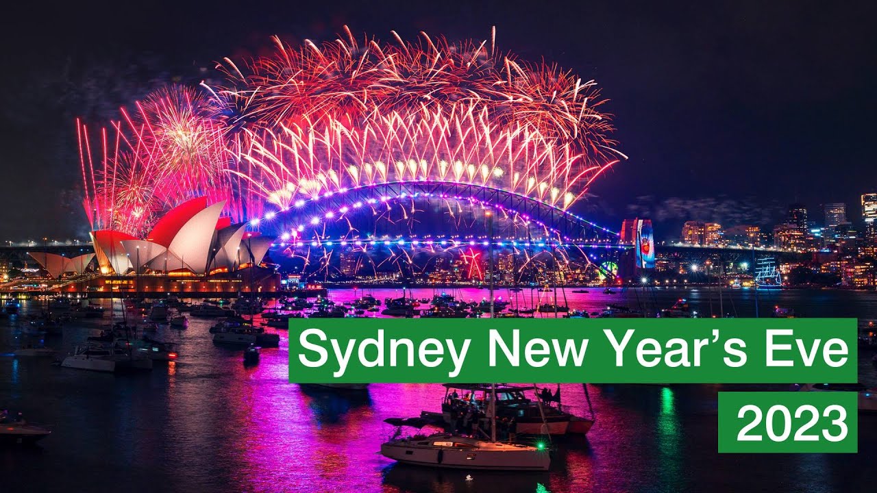 Sydney New Years Eve 2023 midnight fireworks – the official full-length video