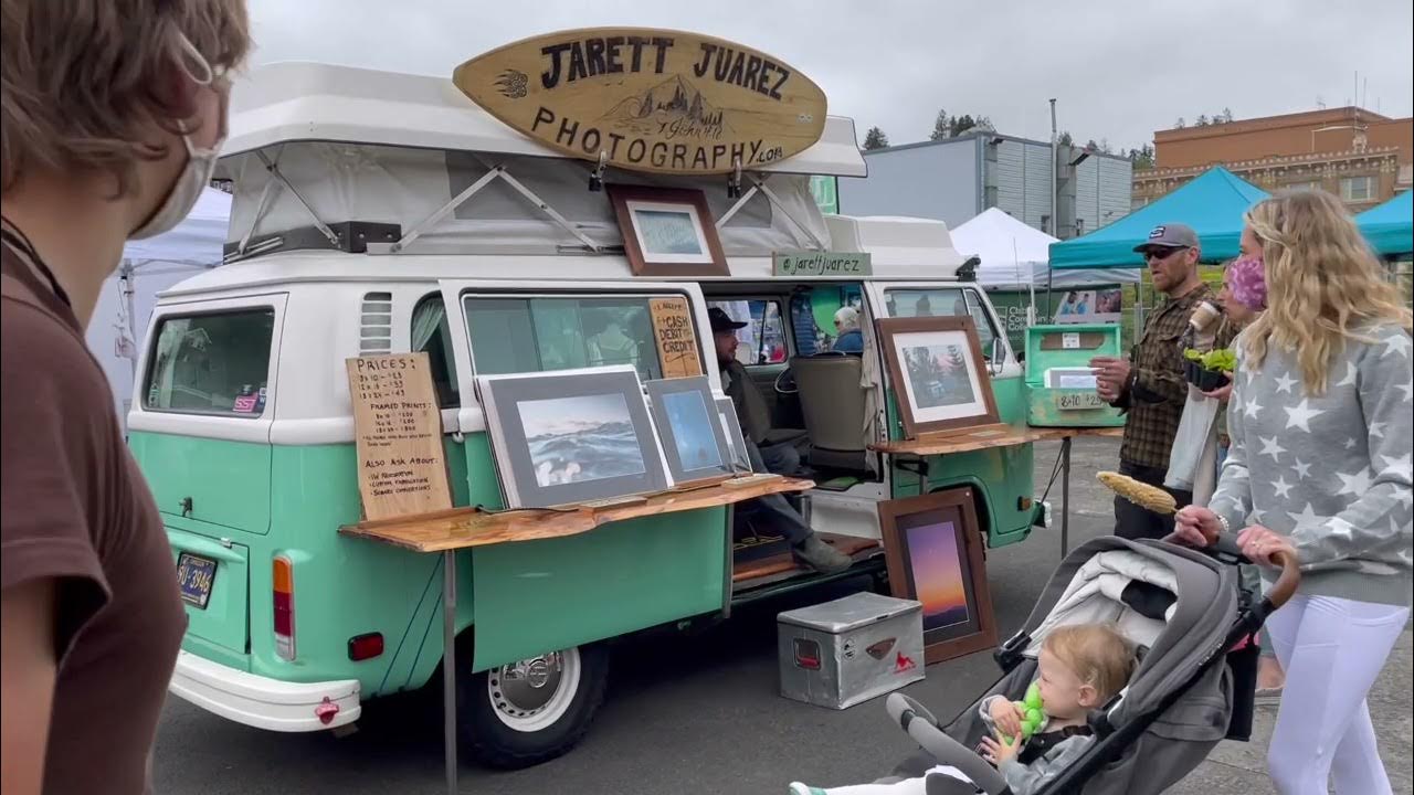 Sunday Farmers Market Astoria Oregon 2021 YouTube