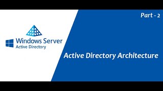 Active Directory for Beginners : Part - 2 - (Active Directory Architecture)