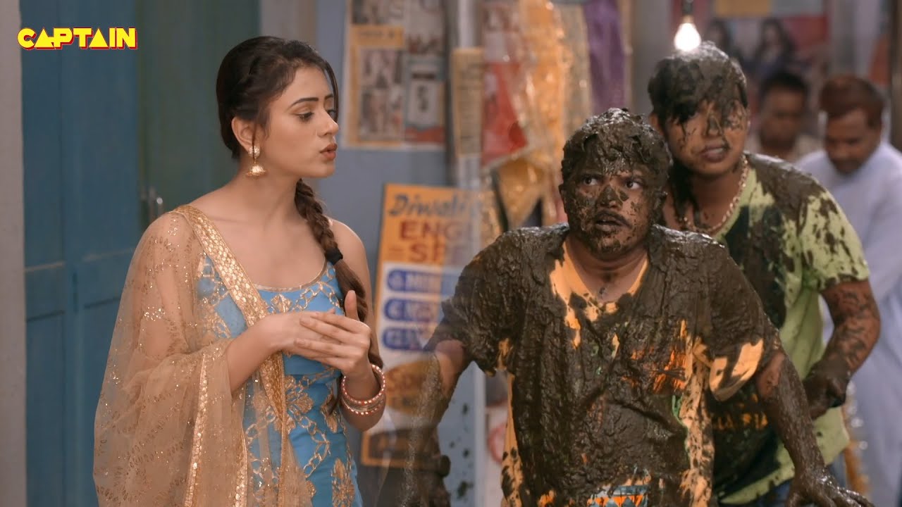 इलाइची को छेड़ने वाले लड़को का कर दिया जीजा जी ने मुँह काला || Jijaji Chhat Per Hai || E.P. 119