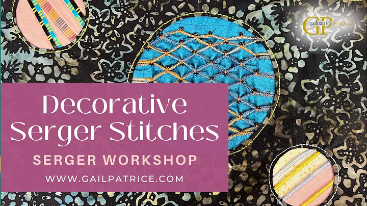 Decorative Serger Stitches