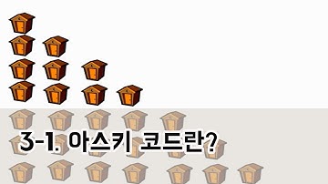 3-1  아스키코드 설명