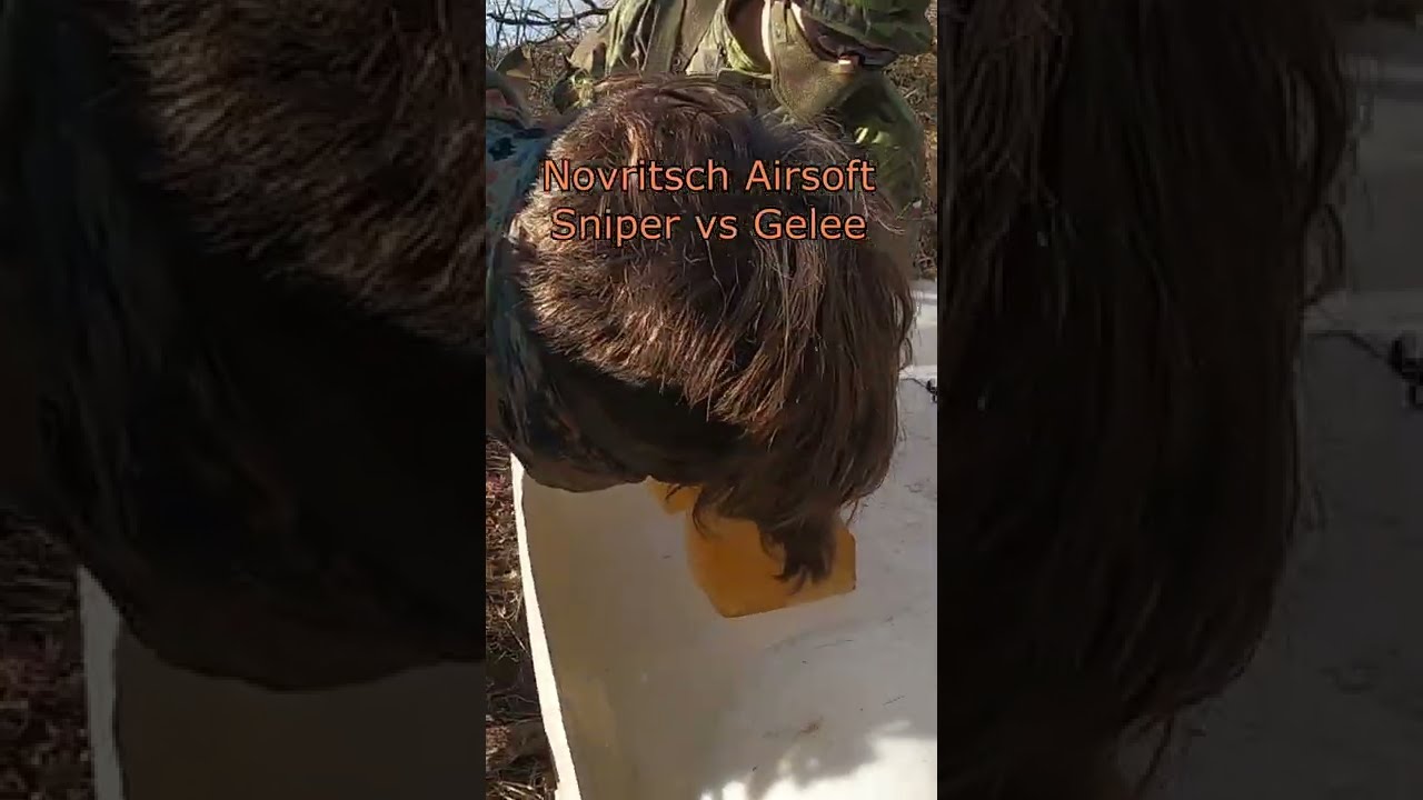 Novritsch Airsoft Sniper vs Gelee 