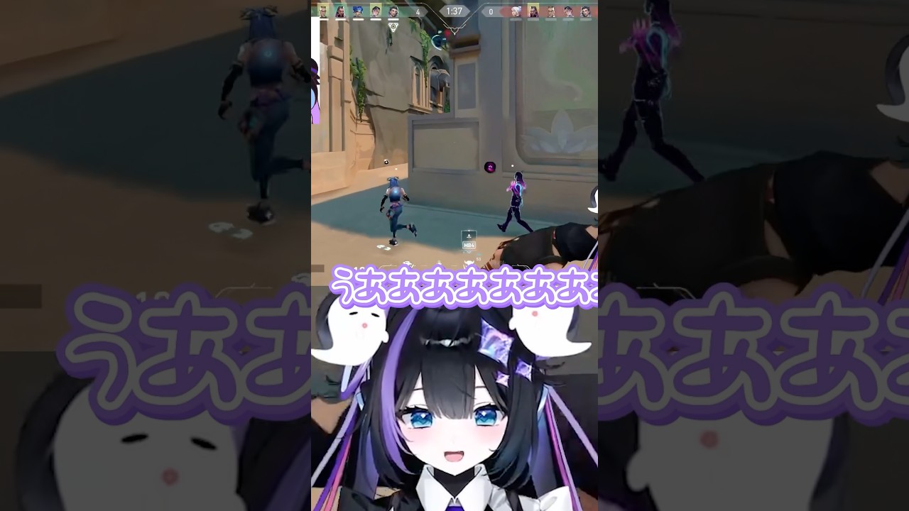 ホウントは声出しね。まじで。#vtuber #valorant #shorts