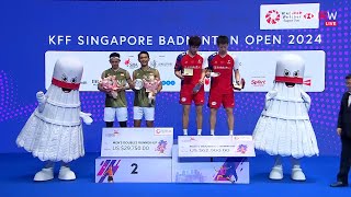 [BWF] Final - INA [0] vs [2] CHN - Fajar/Rian vs He Ji Ting/Xiang Yu | Singapore Open 2024