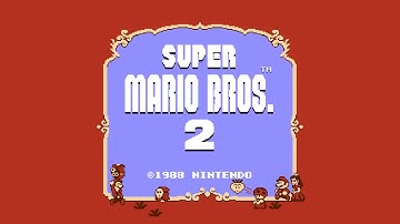 Character Select   Super Mario Bros  2 Music Extended HD