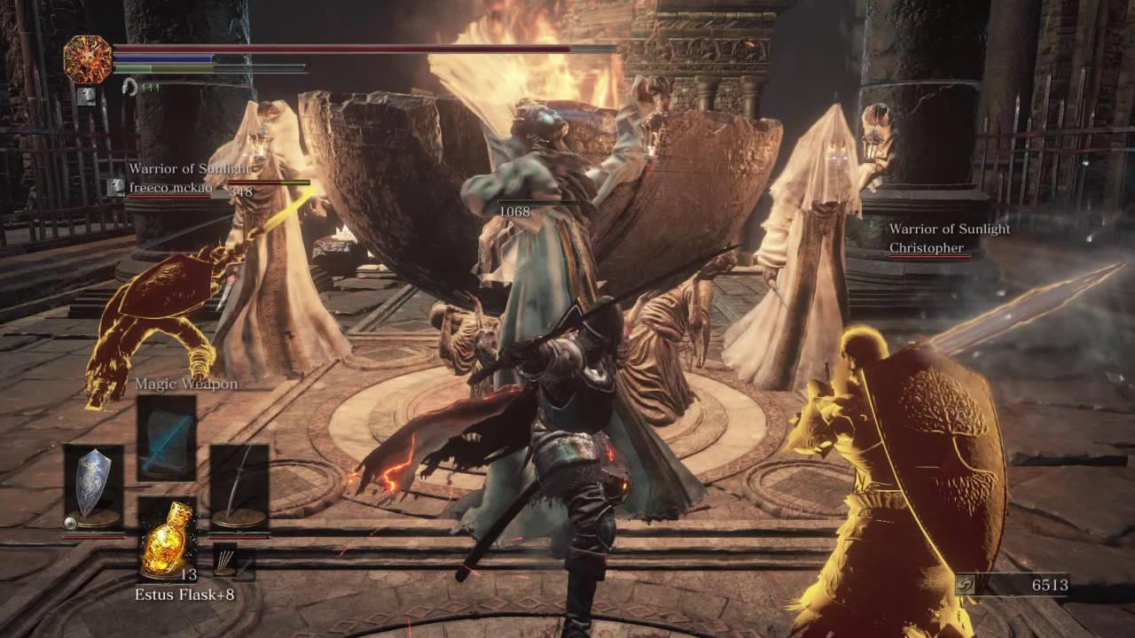 Dark Souls 3 Blind Walkthrough Part20 (Yhorm the Giant Boss Fight) - YouTube