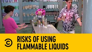 Risks Of Using Flammable Liquids | The Carbonaro Effect | Comedy Central Africa