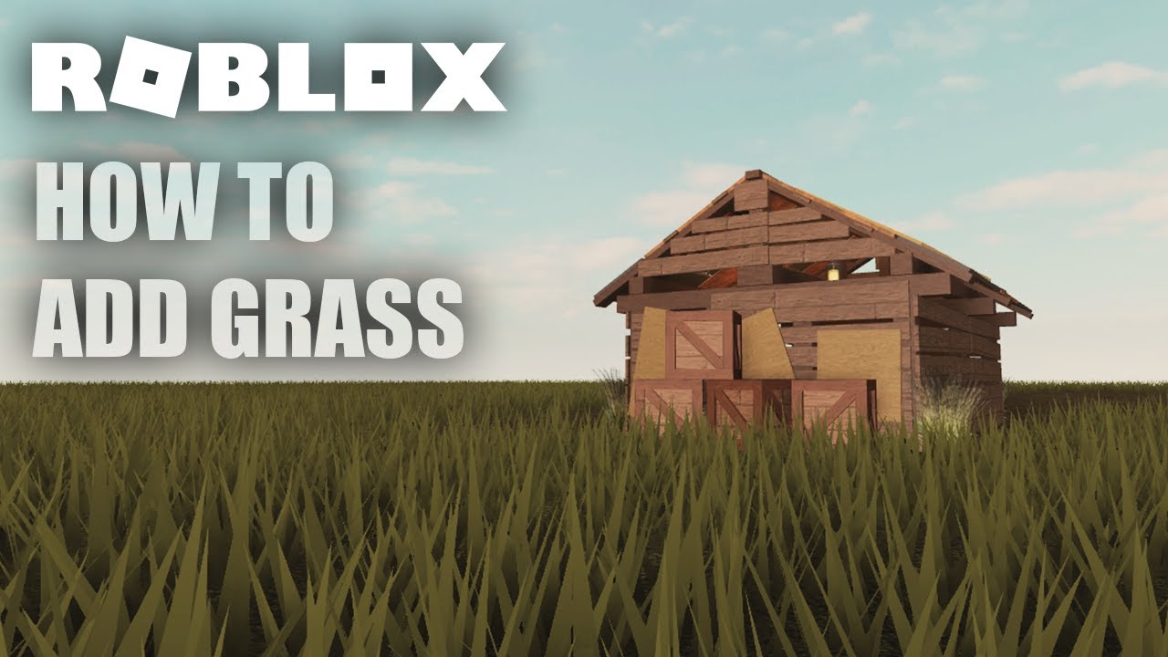 How To Add Grass In Roblox Roblox Studio Tutorial New Terrain Decoration Youtube - fancy grass roblox new