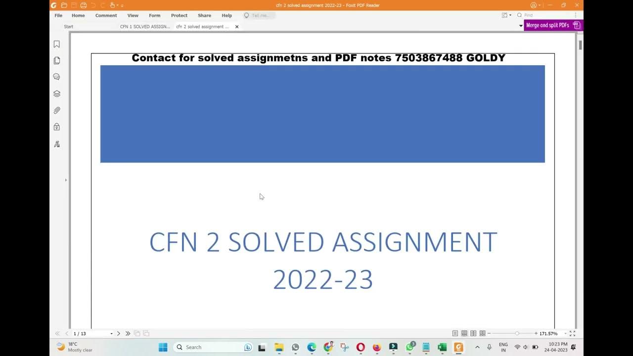 ignou cfn solved assignment 2022