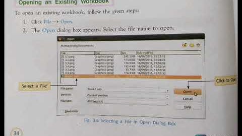 Chapter 3 (Introduction to OpenOffice calc) Std 6 part3