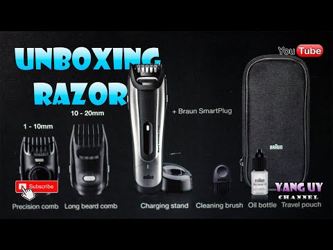 UNBOXING BRAUN BT5090 BEARD TRIMMER | CORDLESS & RECHARGEABLE| UNBOXING & REVIEW | YANG UY