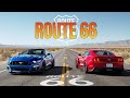 We Drove Route 66 in Two American Muscle Cars | Mustang GT vs GTO ep1 #route66 #musclecars #roadtrip