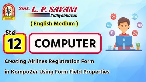 STD - 12 -  EM - Computer #lpsavani || #lpsavani