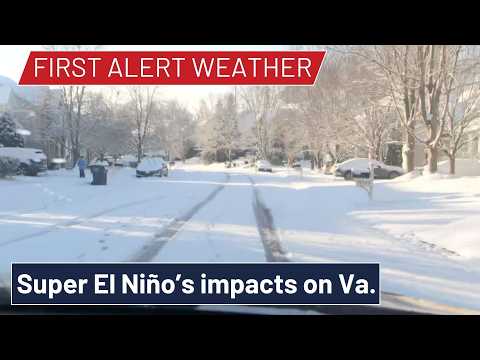What does a Super El Niño mean for winter in Virginia?