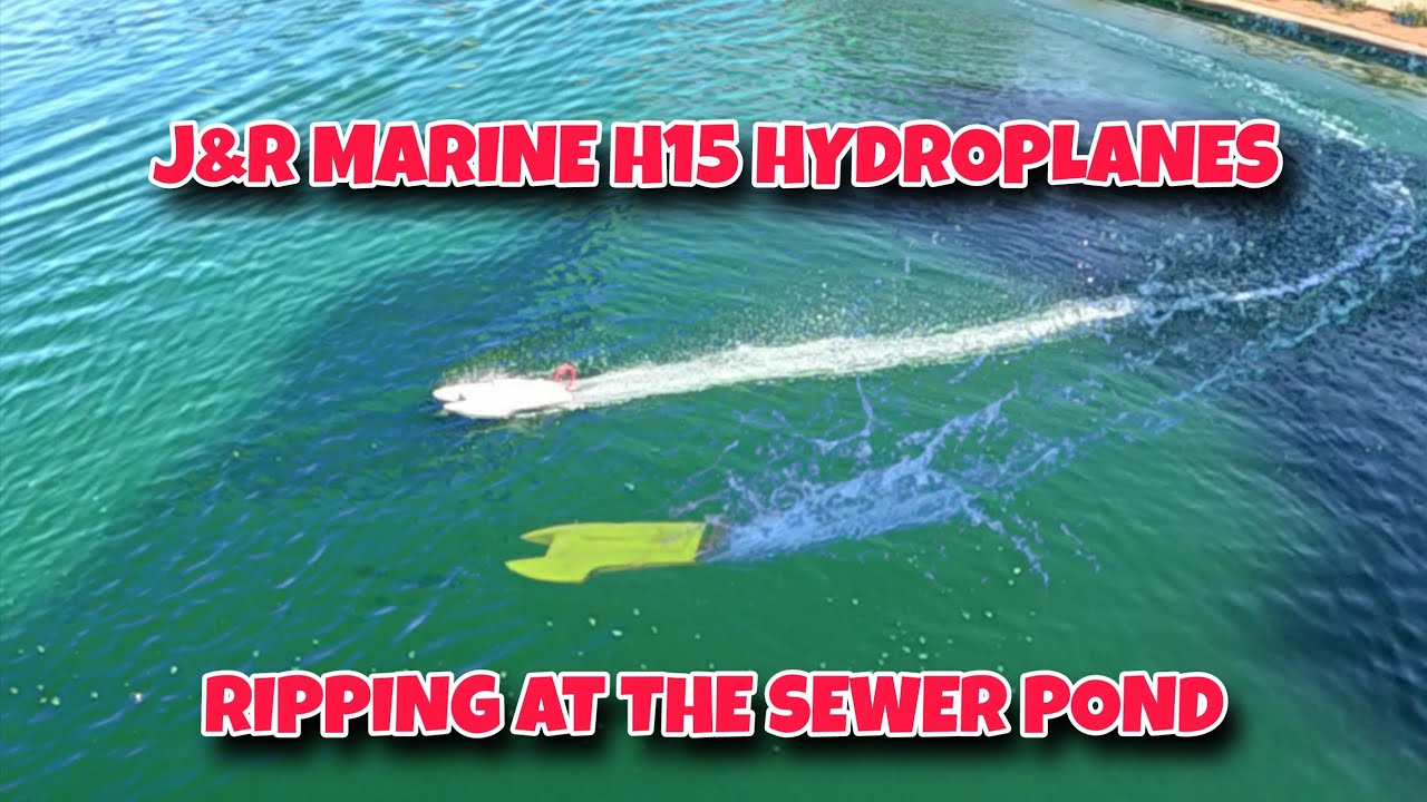 J&R MARINE H15 HYDROPLANES MADE IN USA RC BOAT 