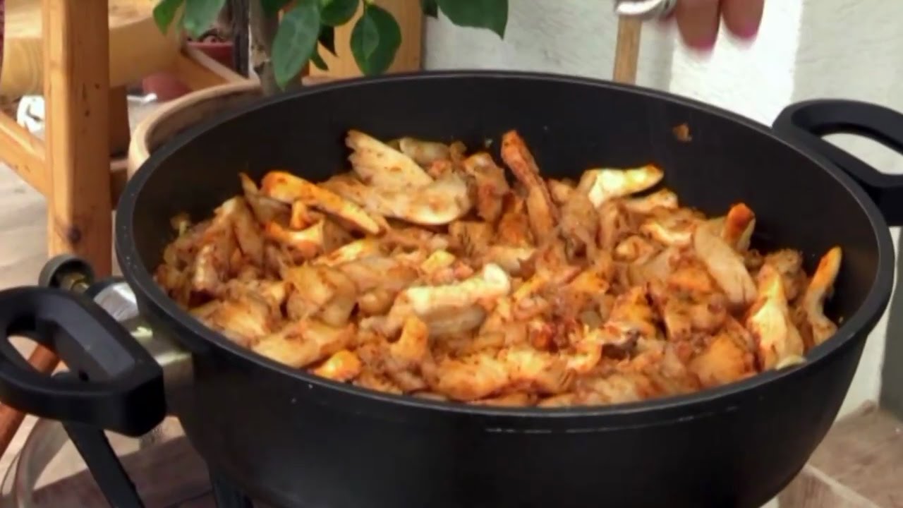 Skvelý hubový perkelt (NA CHALUPE)