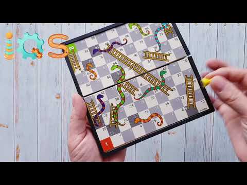 НАСТОЛЬНАЯ ИГРА-БРОДИЛКА - ЛЕСЕНКИ И ЗМЕЙКИ