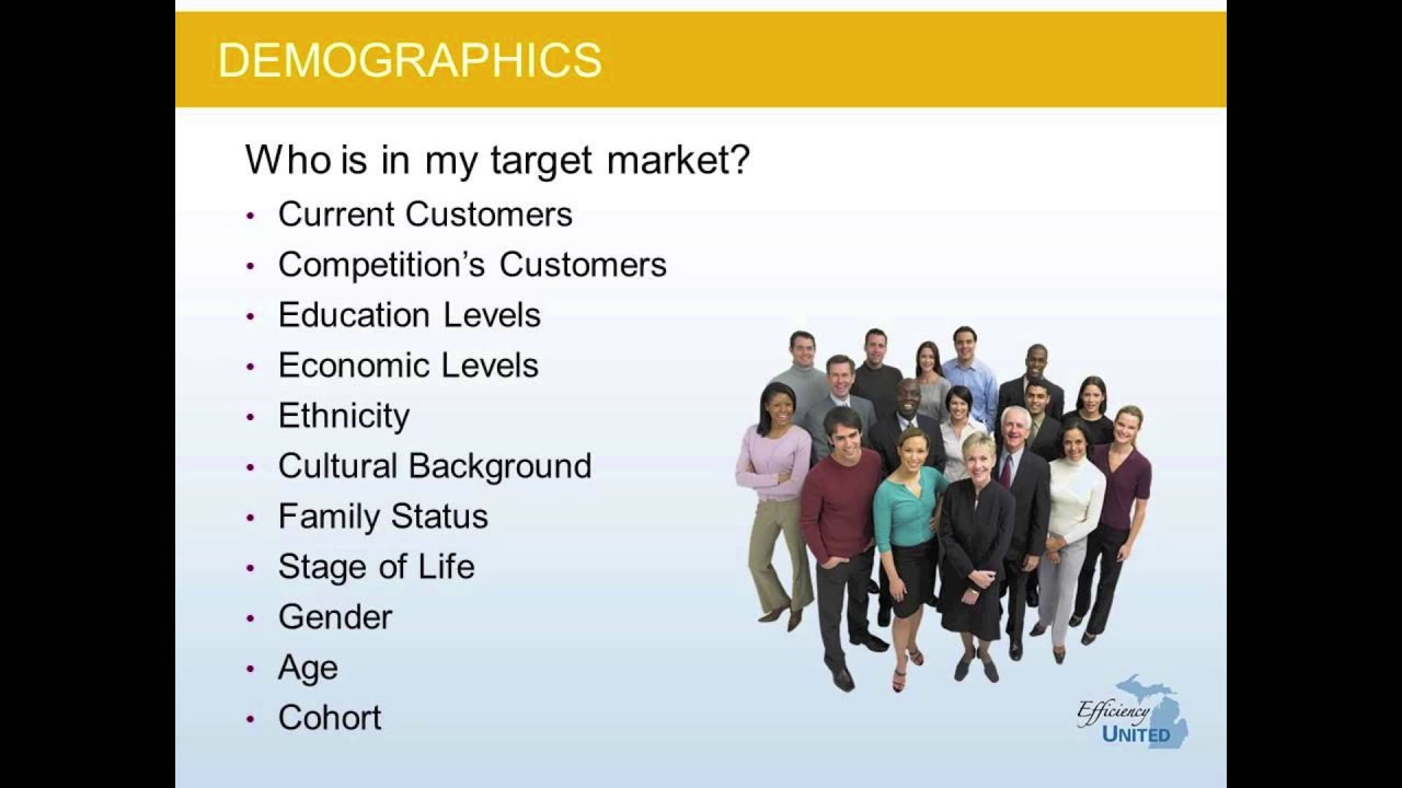 Business Enhancement Series No.1 | 1 of 5 | Defining Your Target Market
