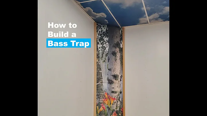 How to build Bass traps for Home recording Studio easy and visually appealing way.