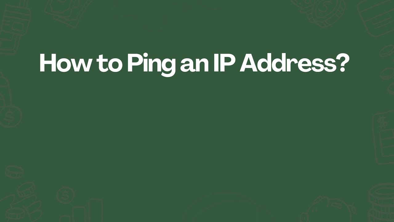 How to Ping an IP Address? - YouTube