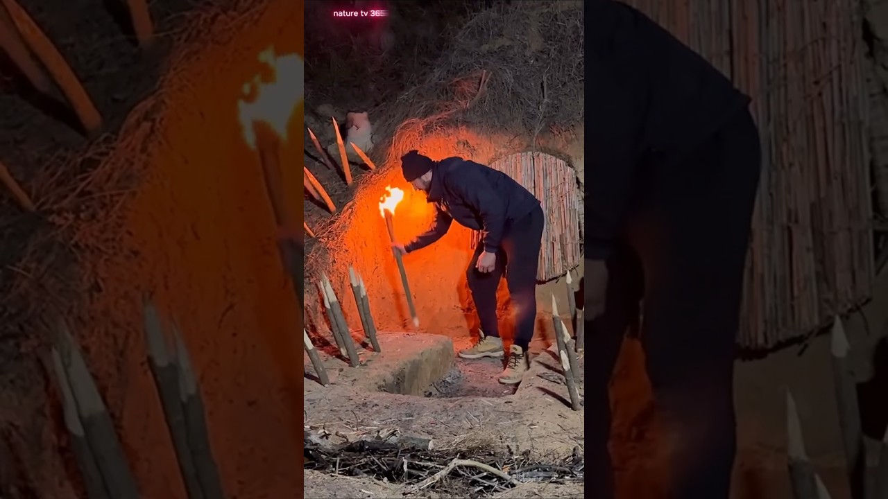 Wolf Attacks Wilderness Shelter | Real Survival in the Wild
