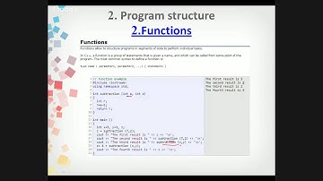كورس تعليم البرمجة بلغة C++ بالعربي - 2.2 Functions