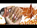 EASY FALL GEL X NAIL 🍂| BEGINNER FRIENDLY | SALON QUALITY NAILS AT HOME