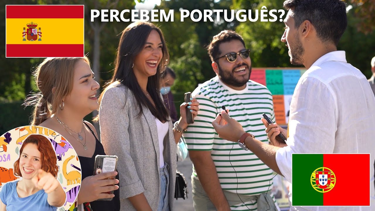 Falei PORTUGUÊS em Madrid e aconteceu isto... com a @Linguriosa​