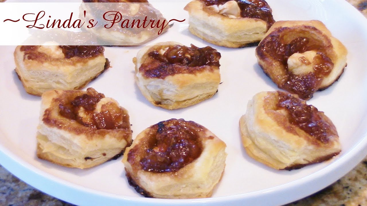 Sweet Onion Jam Mini Tarts With Linda's Pantry YouTube