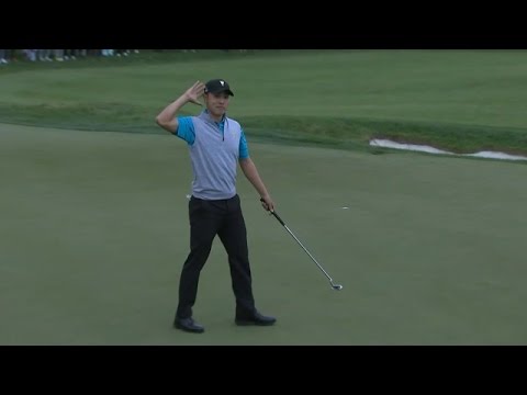 Sangmoon Bae buries back-to-back birdies at The Presidents Cup
