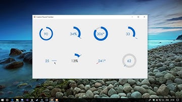 Shift Round Trackbar | .NET Control | Winforms