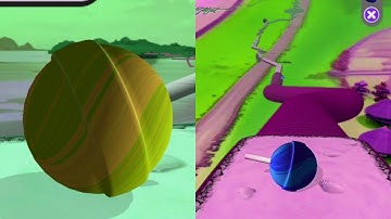 Going Balls Vs Reverse Balls Fast Run Gameplay - 161