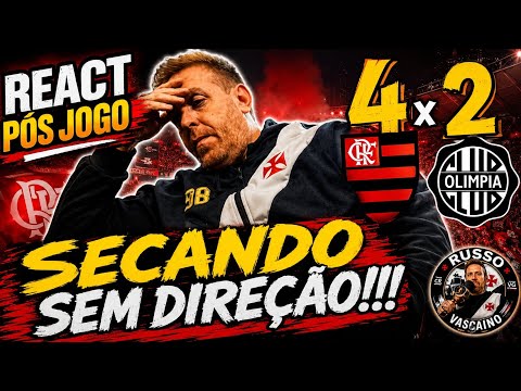 Post-game reaction - Flamengo 4 x 2 Olimpia / Wishing them luck without direction!!!!!