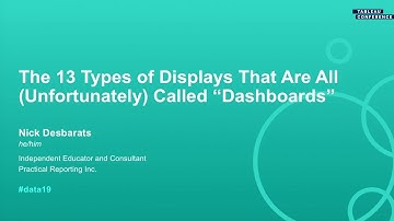 The 13 Types of Displays That Are All (Unfortunately) Called Dashboards