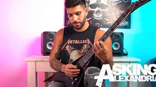 Asking Alexandria - “Feel” Guitar Cover + TABS (New Song 2023)