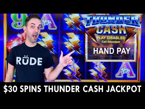 ⚡ $30 Spins leads to a Thundering HandPay Jackpot! ⚡