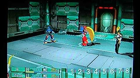Mega Man X Command Mission - Ninetails Battle, The Easy and Cheap Way (No Damage Clear; LOL)
