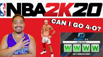 NBA 2K20 Can I go 4-0 in the 1v1 Rush Event?