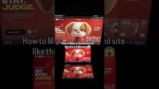 How to make Animated website with Scrolltide in 5 minutes 😱 How to make Animated website with Scrolltide in 5 minutes 😱