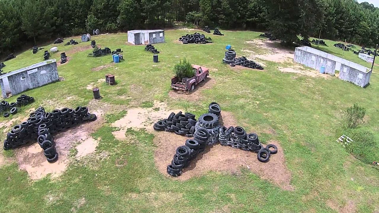 Savannah Paintball taken via Drone YouTube