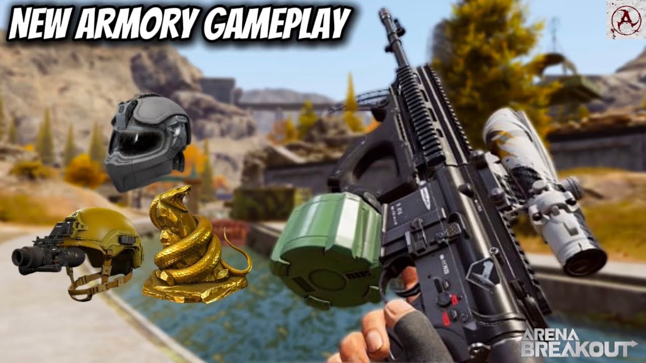 Playing H4 With M995s in Armory | Arena Breakout S9