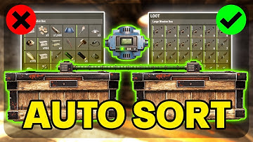 Rust Auto Sorting System - NEVER Mess Up Your Boxes Again