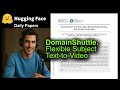 DomainShuttle: Flexible Subject Text-to-Video
