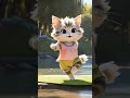 Cute cat doing yoga 😍😍 #ai #follow2explore #cutevat #cute #cutecat
