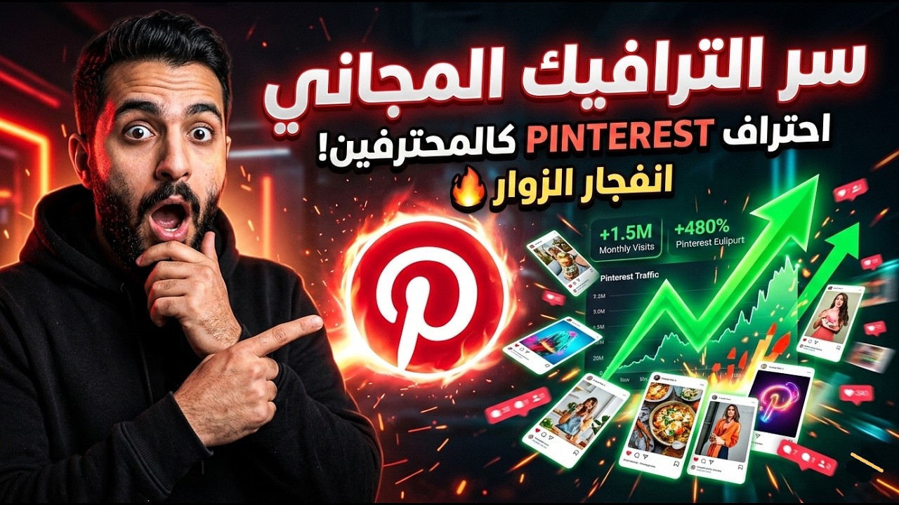 استخدم منصة بنتريست مثل المحترفين! ماكينة الترافيك!