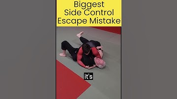 Biggest MISTAKE Escaping SIDE CONTROL #bjj #jiujitsu #grappling #brazilianjiujitsu