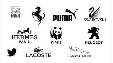 🐺 10 Famous ANIMAL Brands as Animated Logos Motion Graphics 🔥 #logoanimation #logo #procreate